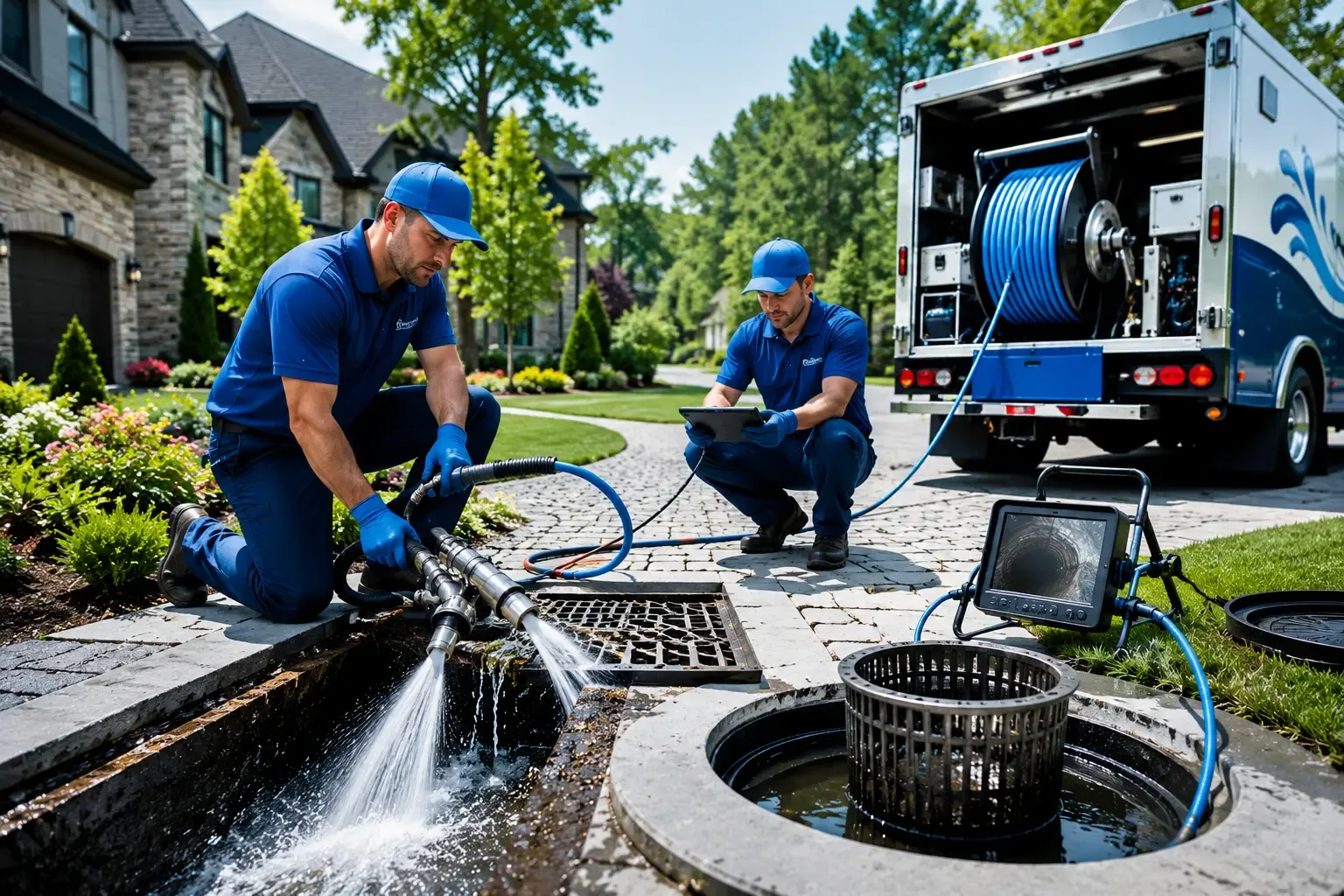 Local outdoor drain cleaning professionals in Dravosburg, PA
